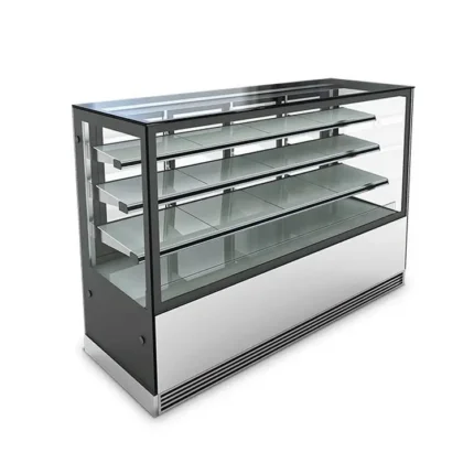 Cake display.  Front square type  Glass { CS-2000ER3 }