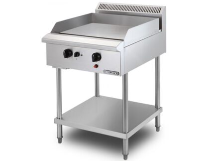 Gas griddle half-ribbed free standing 2 burner { GG2B-12RFS / GG2B- 12RFS-17 }
