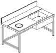 Inlet table