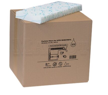 Cellulose particle filter 1 box 100 pcs vito 30