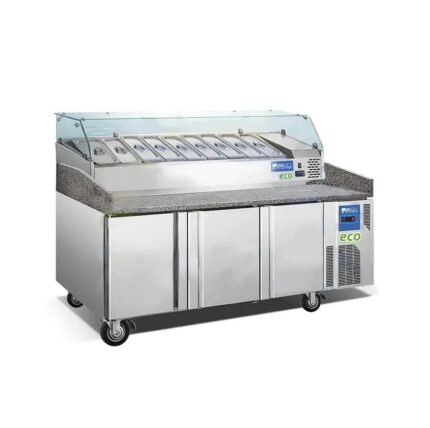 Pizza Refrigerated Counter { BG20-L3PZ + VXR2000-395 }