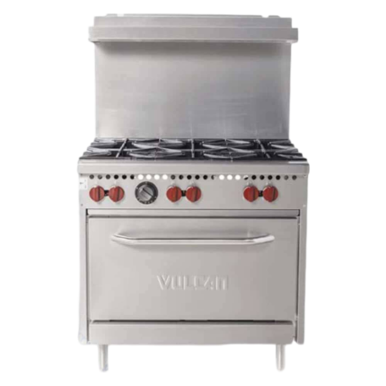 Gas Cooker with Oven { SX36-6B Vulcan }