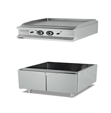 GAS GRILL 1/2 SMOOTH 1/2 RIBBED