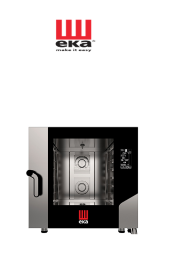 GAS COMBI/ CONVECTION OVEN WITH BLACK MASK 6 TRAYS 600 X 400 MM {MKF616GBM/M}